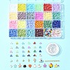 DIY Glass Seed Beads Bracelet Making Kits DIY-FS0007-18-7