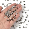 100Pcs 10 Style Tibetan Style Alloy Spacer Beads TIBE-YW0001-76-5