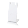 10Pcs L Shaped Acrylic Single Necklace Display Stands NDIS-SC0001-02B-5