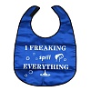 Washable Polyester Canvas Adult Bibs for Eating AJEW-XCP0003-07-1