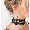 Lace Choker Necklaces NJEW-N0065-048A-7