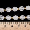 Natural Quartz Crystal Beads Strands G-F809-A01-01B-5