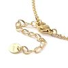 Vacuum Plating 304 Stainless Steel Ball Chain Necklaces NJEW-C045-01G-03-3