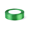 1 inch(25mm) Green Satin Ribbon for Hairbow DIY Party Decoration X-RC25mmY019-2