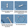 25Pcs 925 Sterling Silver Bead Tips Knot Covers STER-DC0001-55-4