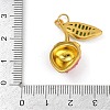 Brass Enamel Pendants X-KK-K405-01B-G-3