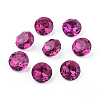 Pointed Back & Back Plated K9 Glass Rhinestone Cabochons RGLA-J012-8mm-502-2