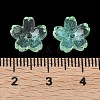 Dyed & Heated Glass Bead Caps GLAA-Z019-03I-3