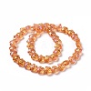 Transparent Electroplate Glass Beads Strands LS-GLAA-C025-01J-3