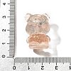 Transparent Resin Little Bear Ornament RESI-S015-01A-3