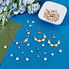   90Pcs 9 Style Brass Beads KK-PH0005-35-3