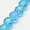 Glass Beads Strands X-EGLA-J042-8mm-07-3