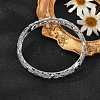 Brass Bangles for Women BJEW-D313-03P-1