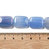 Natural Banded Agate Beads Strands G-K392-B06-13x18mm-5
