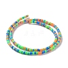 Handmade Polymer Clay Beads Strands CLAY-R089-3mm-008-3