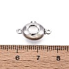 Brass Box Clasps KK-Q074-12P-4