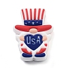 Independence Day Theme Silicone Beads SIL-M005-01D-1