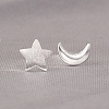 Mini 925 Sterling Silver Stud Earrings for Girls WG14597-28-1