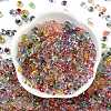 6/0 Spray Paint Glass Seed Beads SEED-H003-11H-3