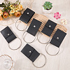 6Pcs PU Leather Towel Hook AJEW-CL0003-35A-4