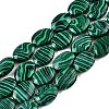 Synthetic Malachite Beads Strands G-M206-38-4