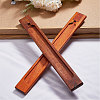 Foldable Rosewood Incense Burners AJEW-WH0471-51-4
