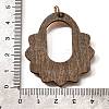 Printed Poplar Wood Pendants FIND-B045-23B-3