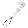 2Pcs Acrylic Fish Charm Mobile Straps HJEW-JM02682-5