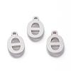 Tarnish Resistant 304 Stainless Steel Pendants STAS-A045-18P-1