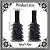 Polyester Ruffle Layered Patchwork Leg Sleeves AJEW-WH20042-75A-2