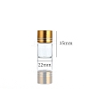 Clear Glass Bottles Bead Containers CON-WH0085-77B-02-1