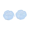 Frosted Transparent Acrylic Beads OACR-P029-19B-01-3