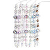 Glass and Acrylic and Imitation Pearl and Rhinestone Beads Strands MAK-T011-06M-1