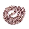 Handmade Foil Glass Beads FOIL-Q001-02F-2