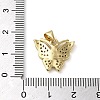 Brass Micro Pave Cubic Zirconia Pendants KK-U005-03C-G-3