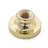 Golden Plated Round Shaped Wax Seal Brass Stamp Head STAM-S001-01G-09-2