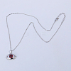 Stylish Evil Eye Brass Pendant Necklaces for Women LC9336-2