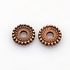 Disc Plating Zinc Alloy Spacer Beads X-PALLOY-N0101-07R-NF-1