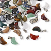 48Pcs 12 Styles Natural Gemstone Pendants G-FW0001-30-3