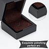 Baking Varnish Wood Box CON-WH0076-36-5