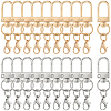 40Pcs 2 Colors Zinc Alloy Swivel Clasps FIND-SP0004-27-7