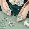 4Pcs 2 Styles Alloy Shoe Decorations AJEW-FG0004-38-5