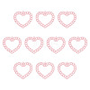 10Pcs Spray Painted Alloy Pendants FIND-TA0010-47B-3