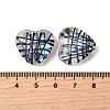 Transparent Glass Enamel Beads X1-GLAA-S388-01C-3