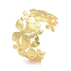 304 Stainless Steel Cuff Bangles for Women BJEW-Z097-08G-4