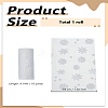 1 Roll Polyester Organza Ribbons for Sewing Christmas Decoration WINT-LP0001-01-2
