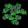 Luminous Opaque Epoxy Resin Decoden Cabochons CRES-M032-02E-2