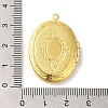 Rack Plating Brass Locket Pendants KK-K277-05G-3