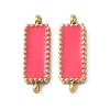 304 Stainless Steel Enamel Connector Charms STAS-G353-04G-05-1