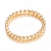 Brass Hollow Finger Rings RJEW-T001-17KC-2